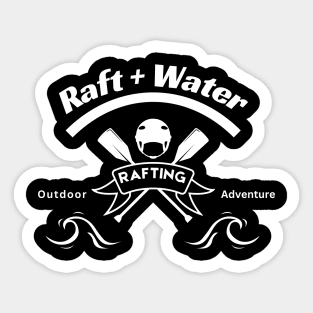 Summer Rafting Sticker